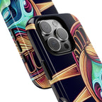 Statue of Liberty Neon Glowing Art Tough Case for Android & iPhone
