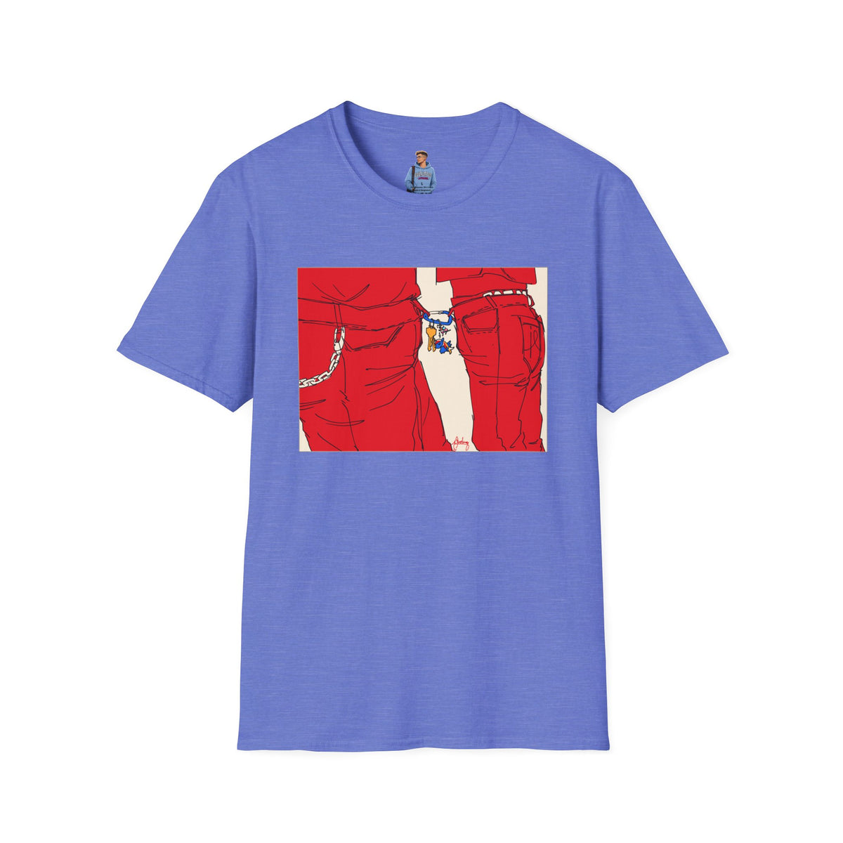 Red Jeans by Audrey Pride Tree Las Vegas T-Shirt