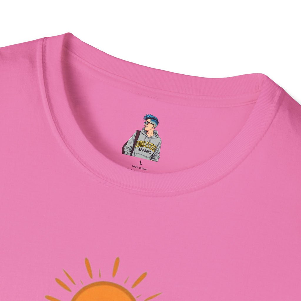 Mountain Scene Unisex Softstyle T-shirt