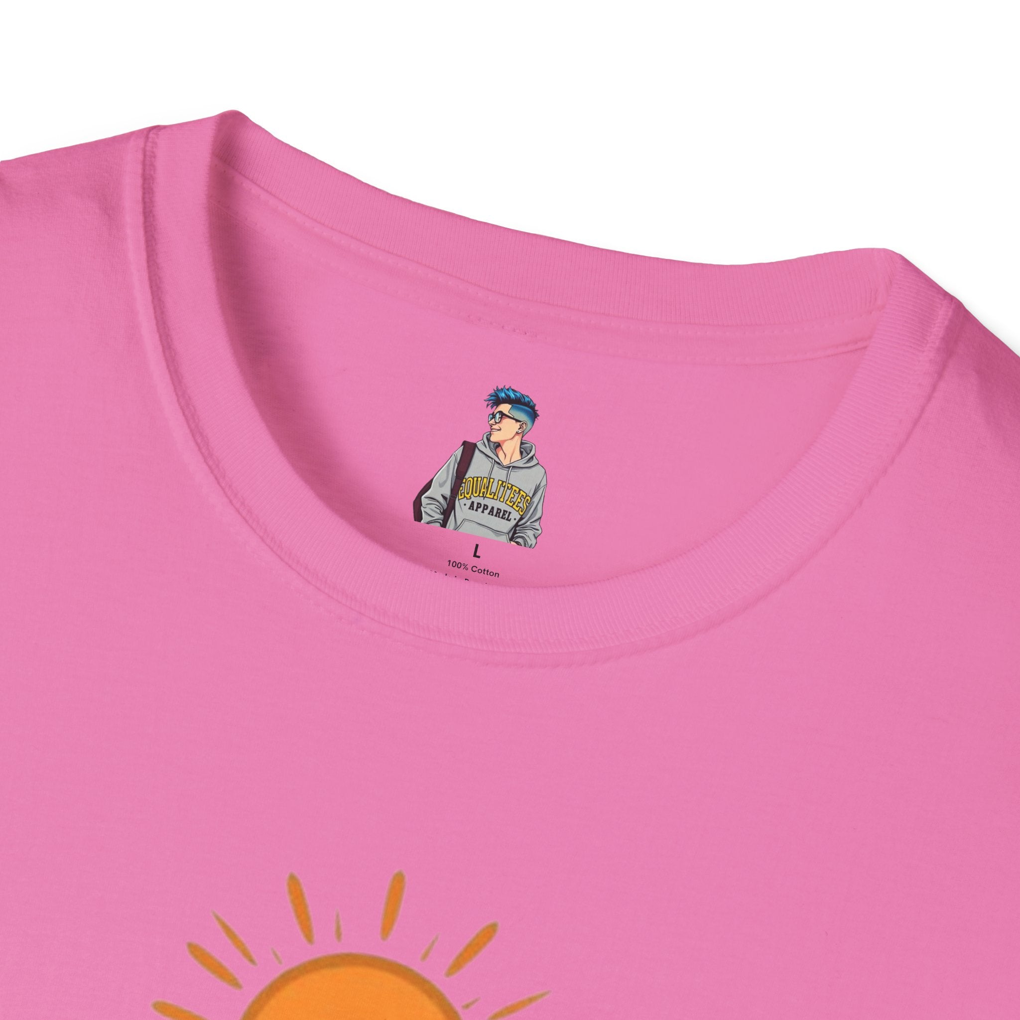 Mountain Scene Unisex Softstyle T-shirt