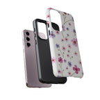 Pink Wildflower Tough Case for Android
