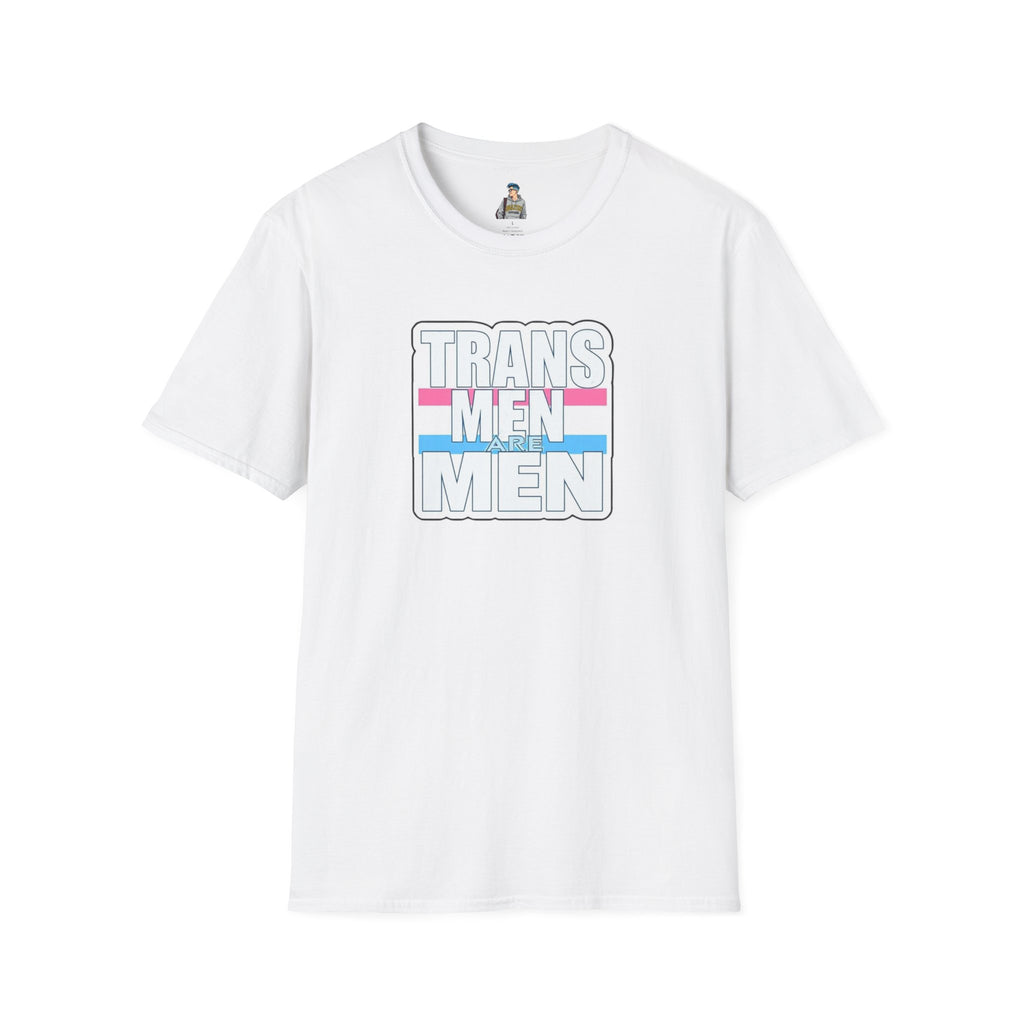 Unisex Softstyle T-Shirt - 'Trans Men Are Men' Statement Tee