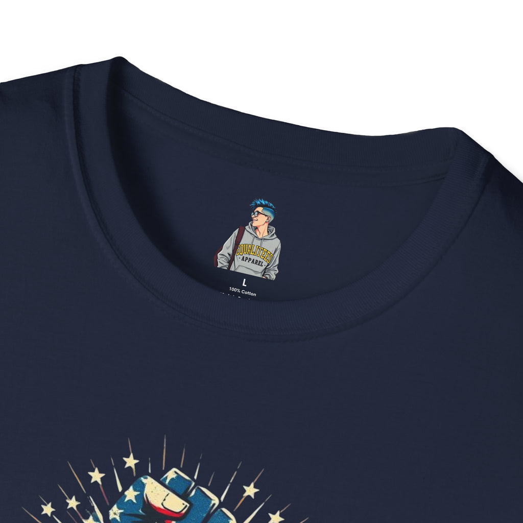 Patriotic Activism T-Shirt - Our Resistance Matters & Save Democracy Designs