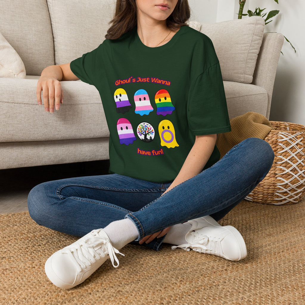 Ghouls Just Wanna Have Fun Pride Tree Las Vegas T-Shirt