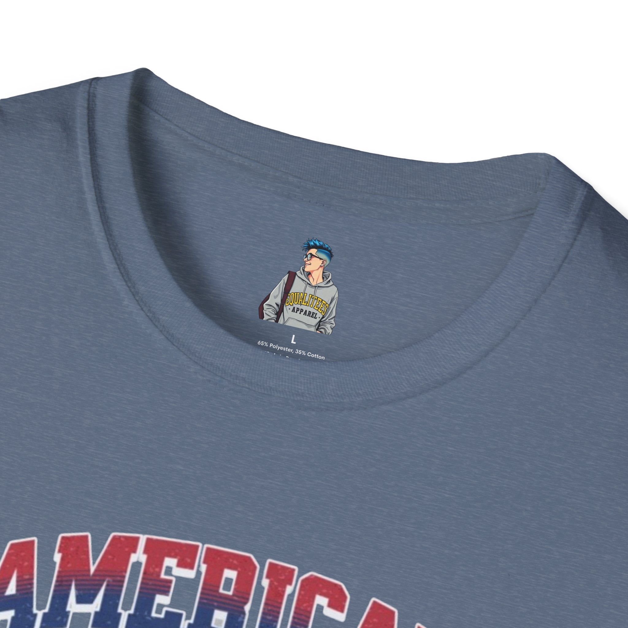 American Patriot - Keep Immigrants Deport Fascists Unisex T-Shirt - Celebrate Freedom & Diversity