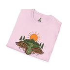 Mountain Scene Unisex Softstyle T-shirt