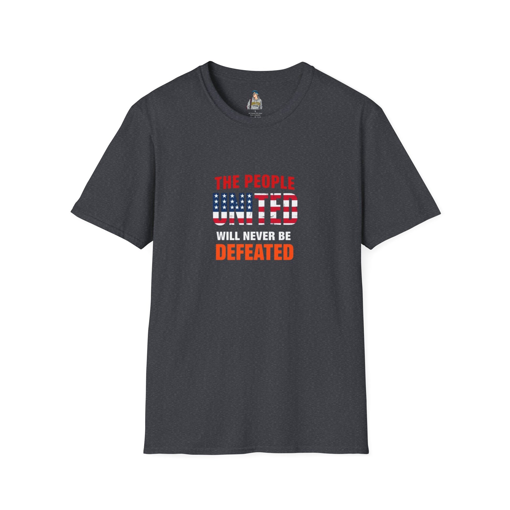 Unisex Softstyle T-Shirt - 'The People United' & 'MAGA Values Are NOT American Values' Graphic Tee