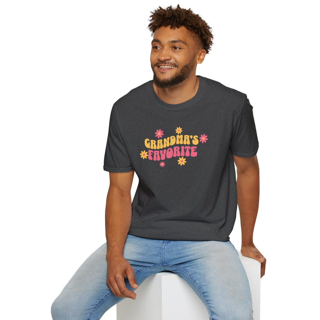 Grandma's Favorite Unisex Softstyle T-Shirt - EqualiTees.Me