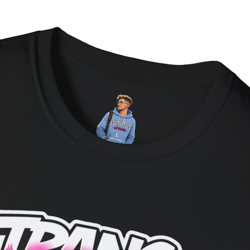 Trans Kids Exist Unisex Softstyle T-Shirt