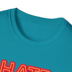 LGBTQ+ Pride Unisex T-Shirt - "Hate Never Made Anyone Less Queer" & "We All Belong" Design