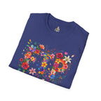 Floral 'FTP' Graphic T-Shirt