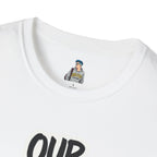 Our Existence is Resistance Trans Pride Unisex Softstyle T-Shirt - Empowering Statement Tee for Activists and Advocates