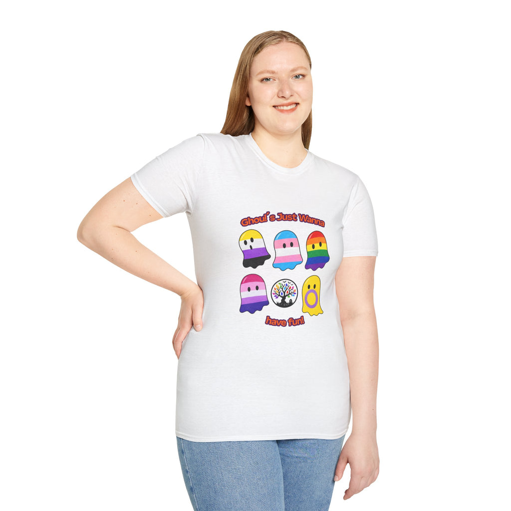 Ghouls Just Wanna Have Fun Pride Tree Las Vegas T-Shirt