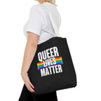 Queer Lives Matter Tote Bag