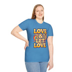 Love & Let Love Retro T-Shirt