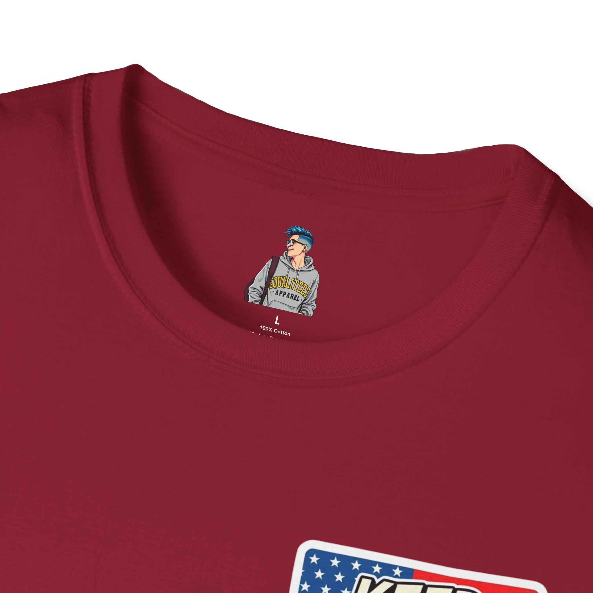 Keep Immigrants Deport Fascists Unisex Softstyle T-Shirt