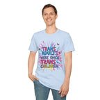 Trans Awareness Unisex T-Shirt, LGBTQ+ Pride Shirt, Gift for Allies, Feminist Apparel, Support Trans Rights