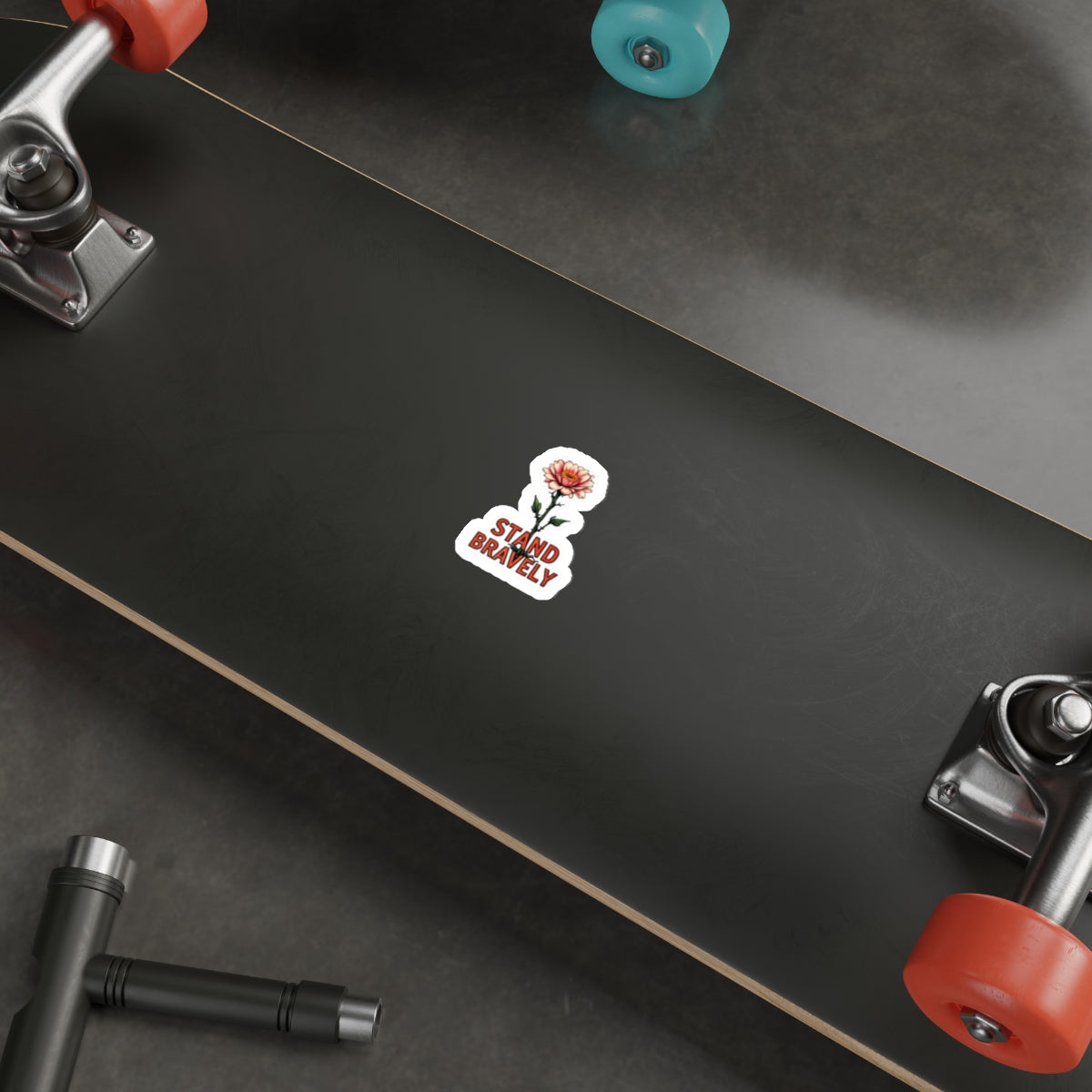 Die-Cut Stickers STAND BRAVELY
