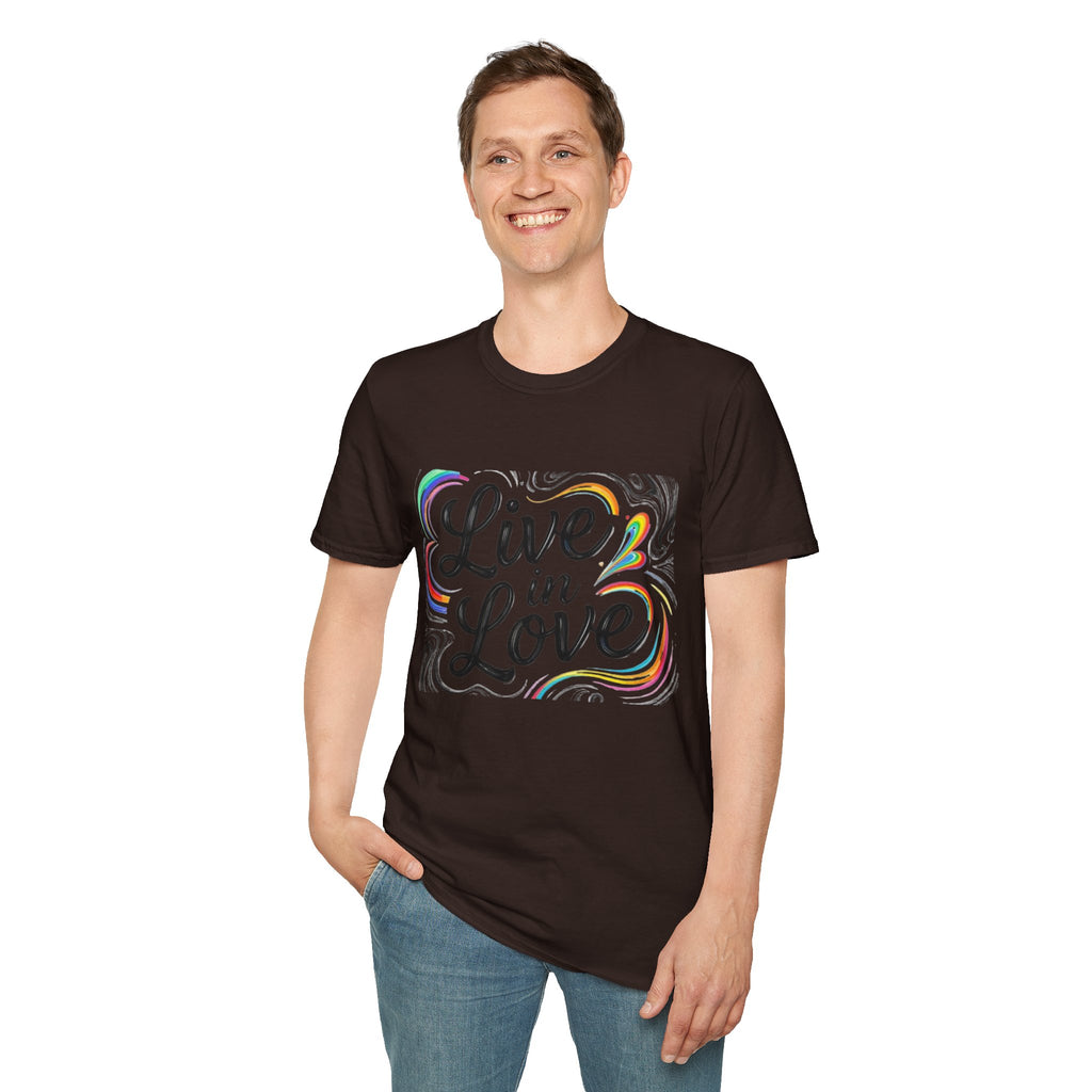 Live in Love Inspirational T-Shirt