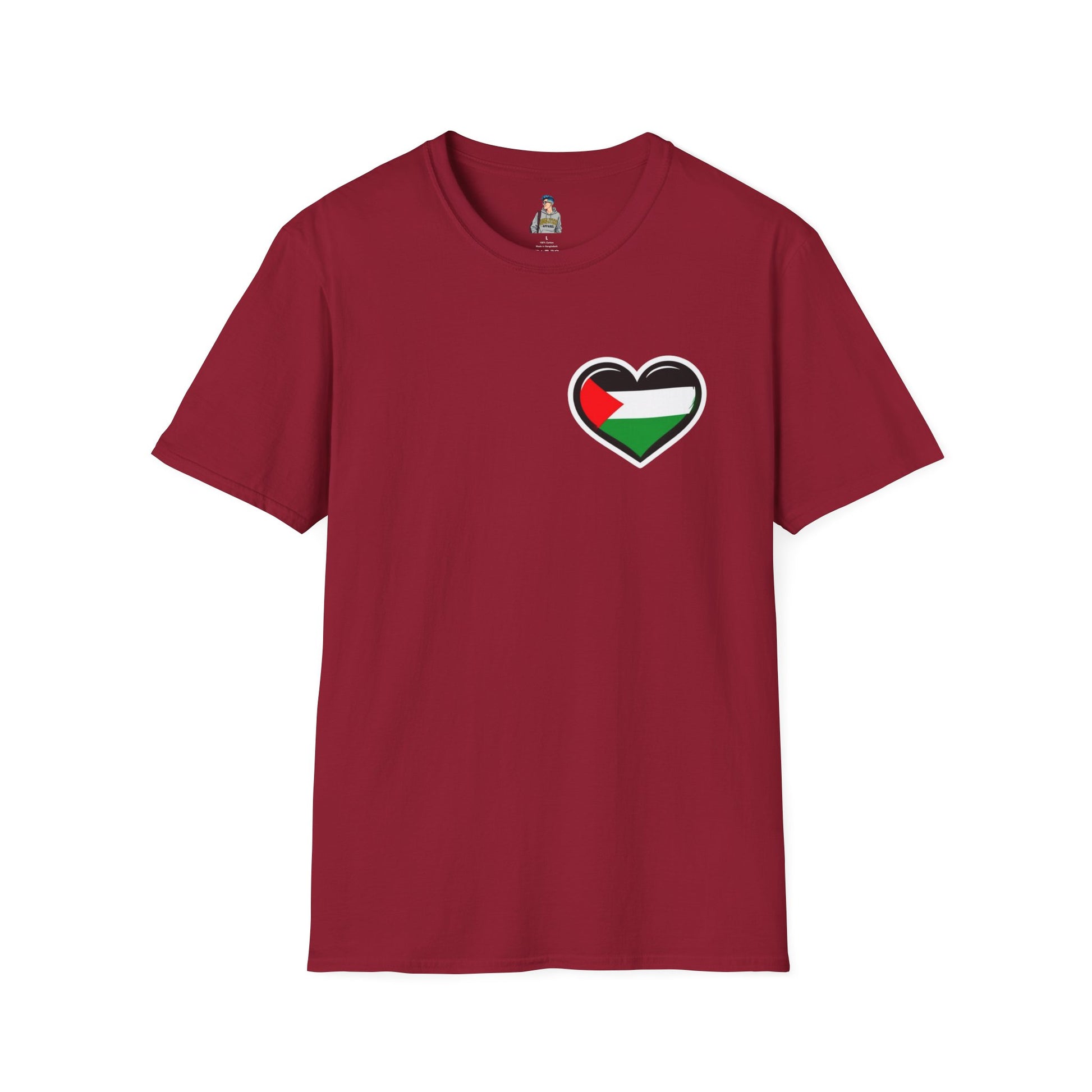 Unisex Softstyle T-Shirt: Stand with Gaza & We Are All Palestine Graphic Tee