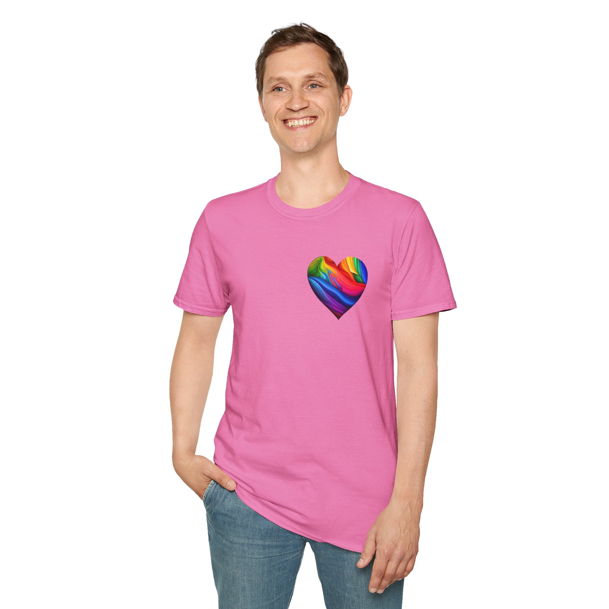 Pride Heart Design T-shirt