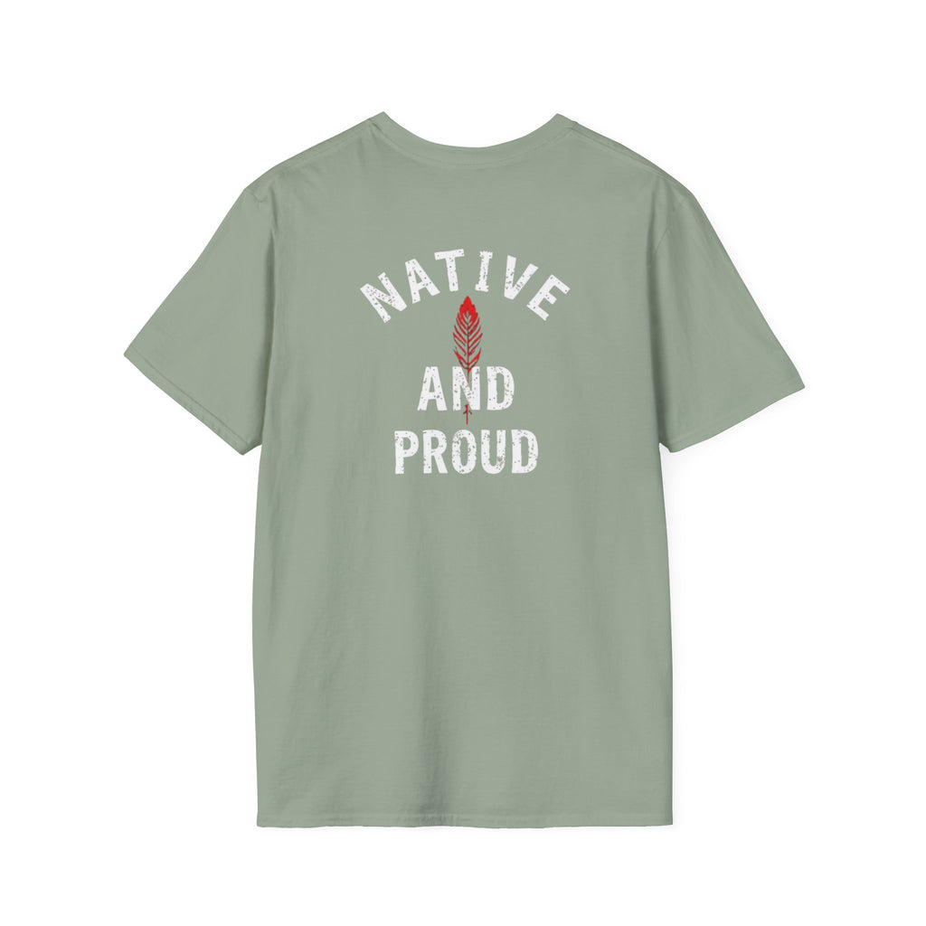 Born From this Land Native and Proud T-Shirt
