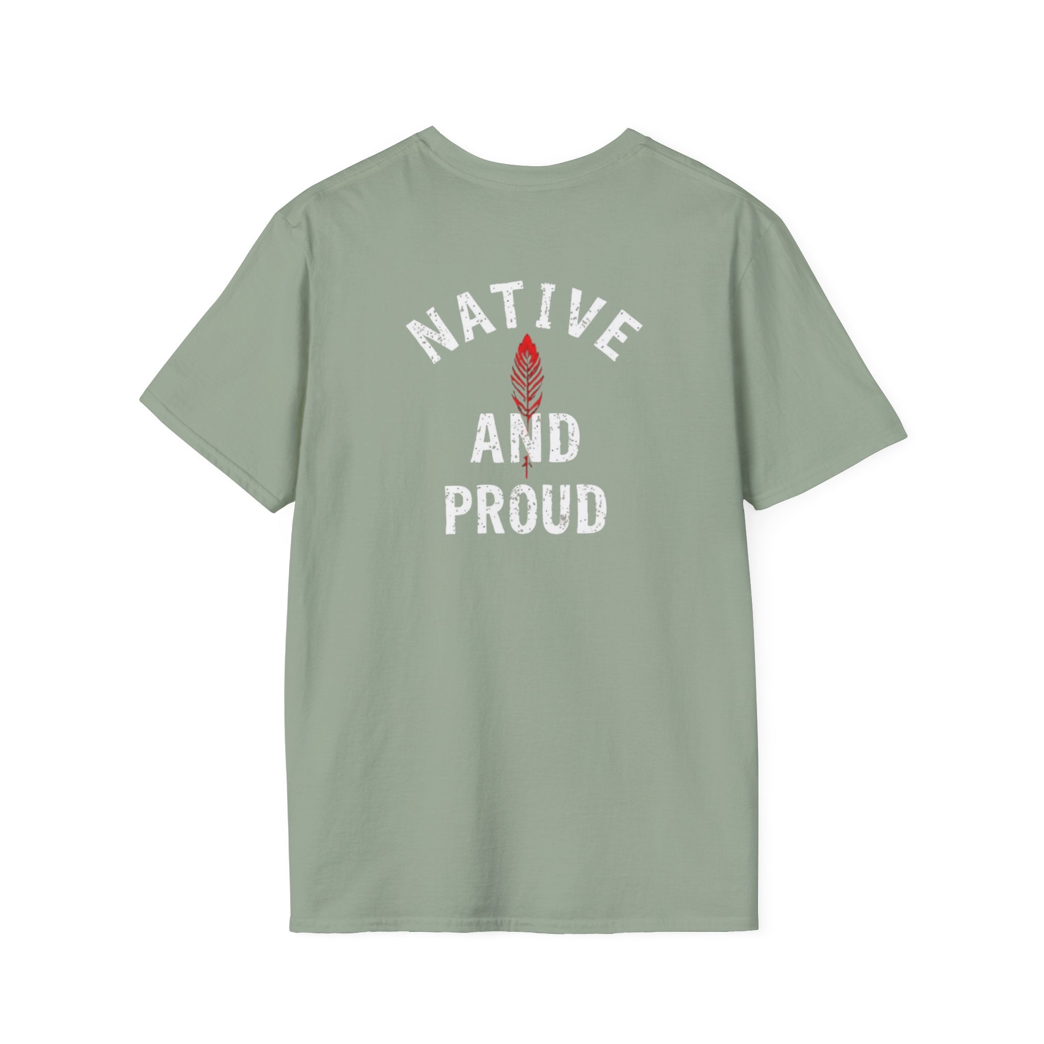 Born From this Land Native and Proud T-Shirt