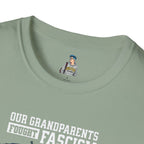 Patriotic Anti-Fascism T-Shirt - Voting for a Traitor Makes You One - Unisex Softstyle T-shirt