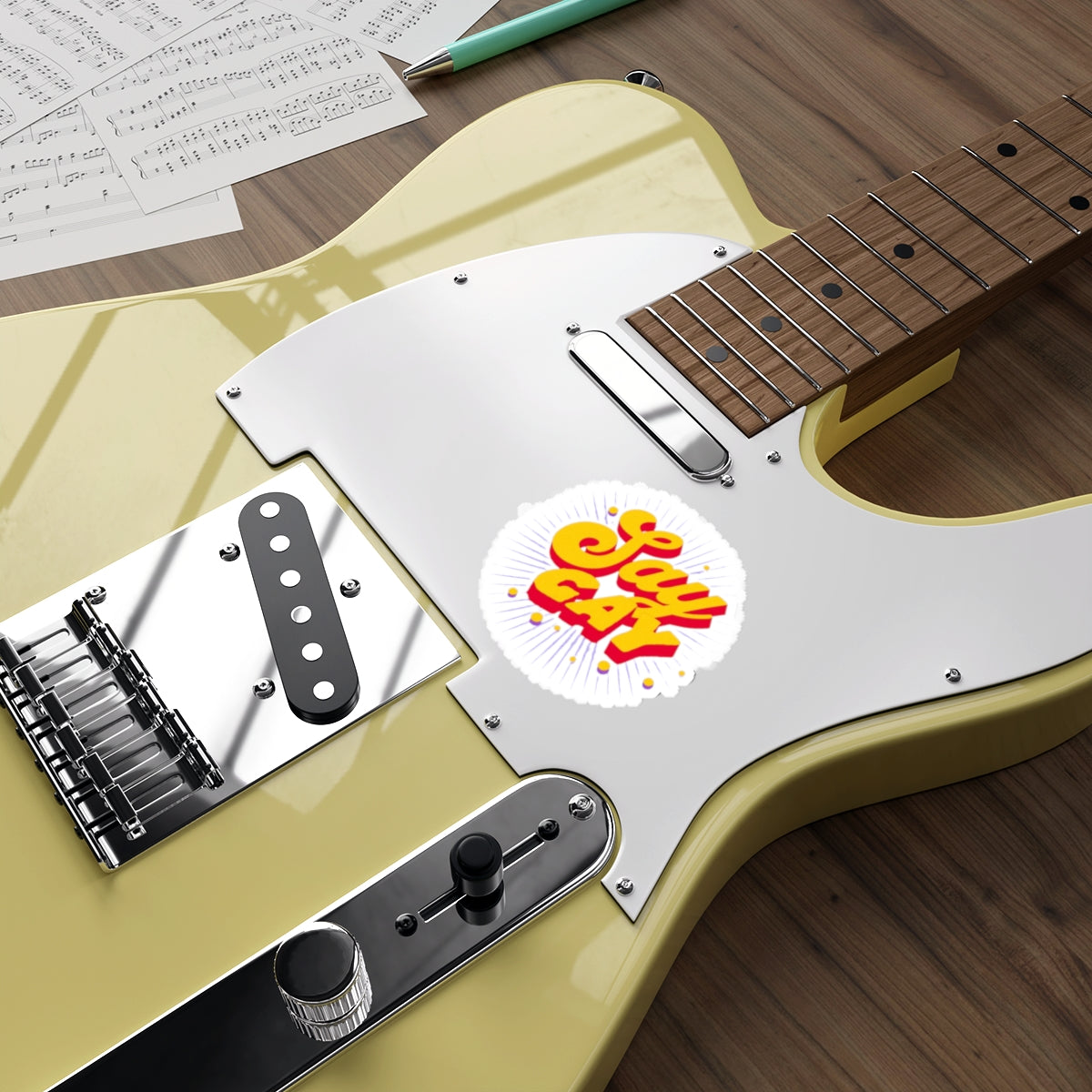 Die-Cut Stickers - Say Gay
