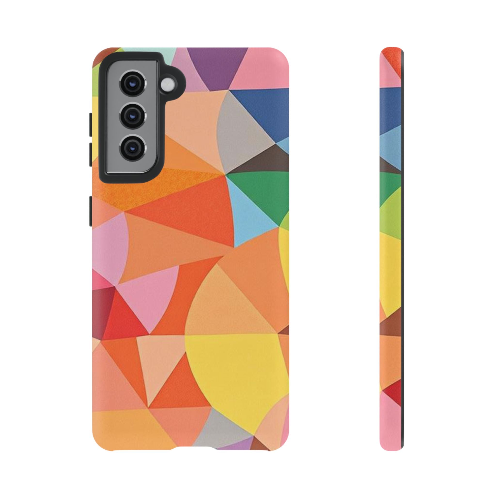 Colorful Geometric Tough Case for Android