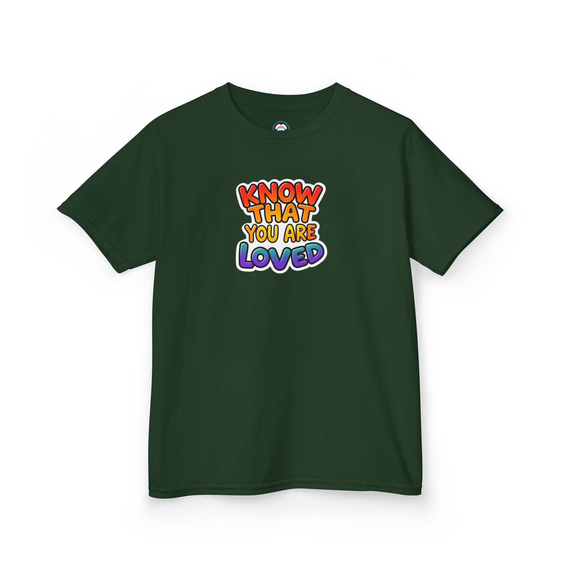 Know That You Are Loved Heavy Cotton™ Tee - Peace Tee for Children
