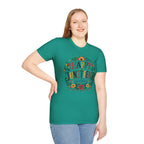 Juneteenth T-Shirt — "Happy Juneteenth" Floral Celebration Tee