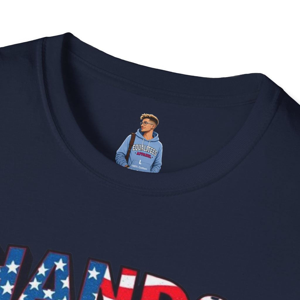 Hands Off My Future Political Statement Tee