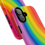 Rainbow Swirl Tough Phone Case for iPhone