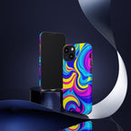 Psychedelic Swirl Tough Phone Case for iPhone