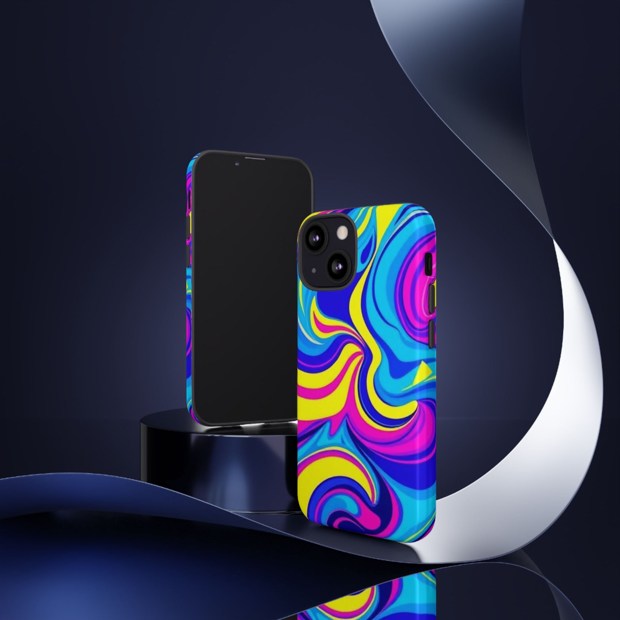 Psychedelic Swirl Tough Phone Case for iPhone