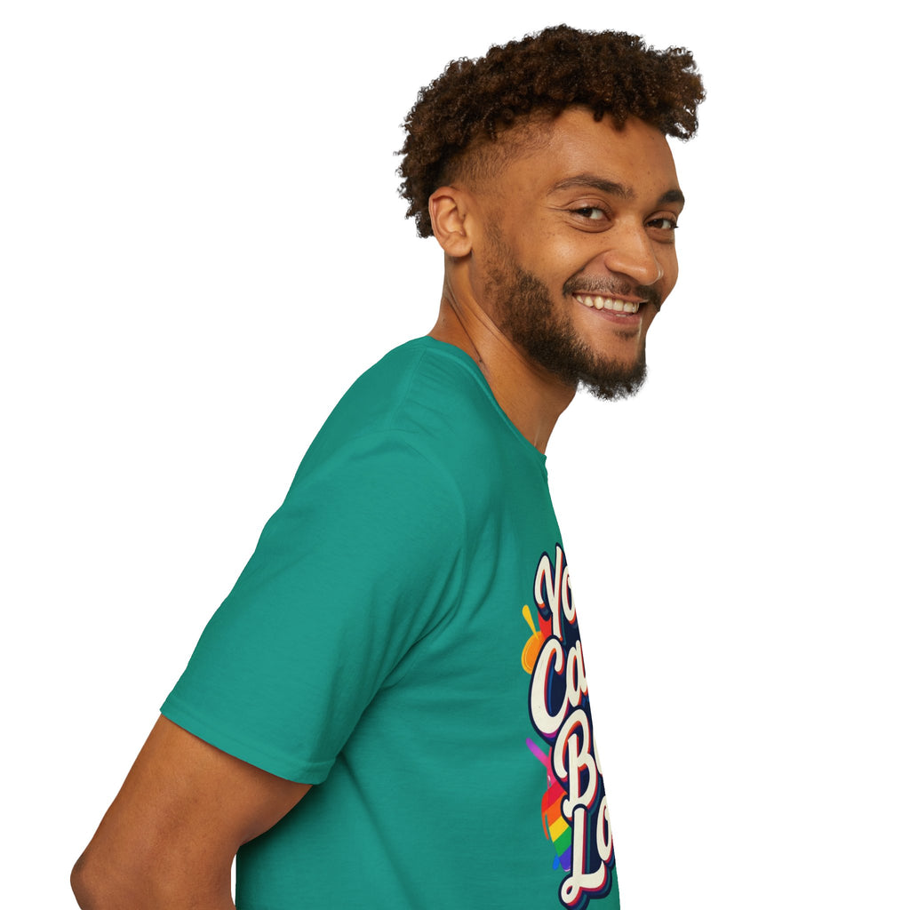 You Can't Ban Love T‑Shirt — Rainbow LGBTQ+ Pride Graphic Tee