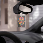 Fractal Bison Design - Car Air Freshener - Eclectic and Aromatic