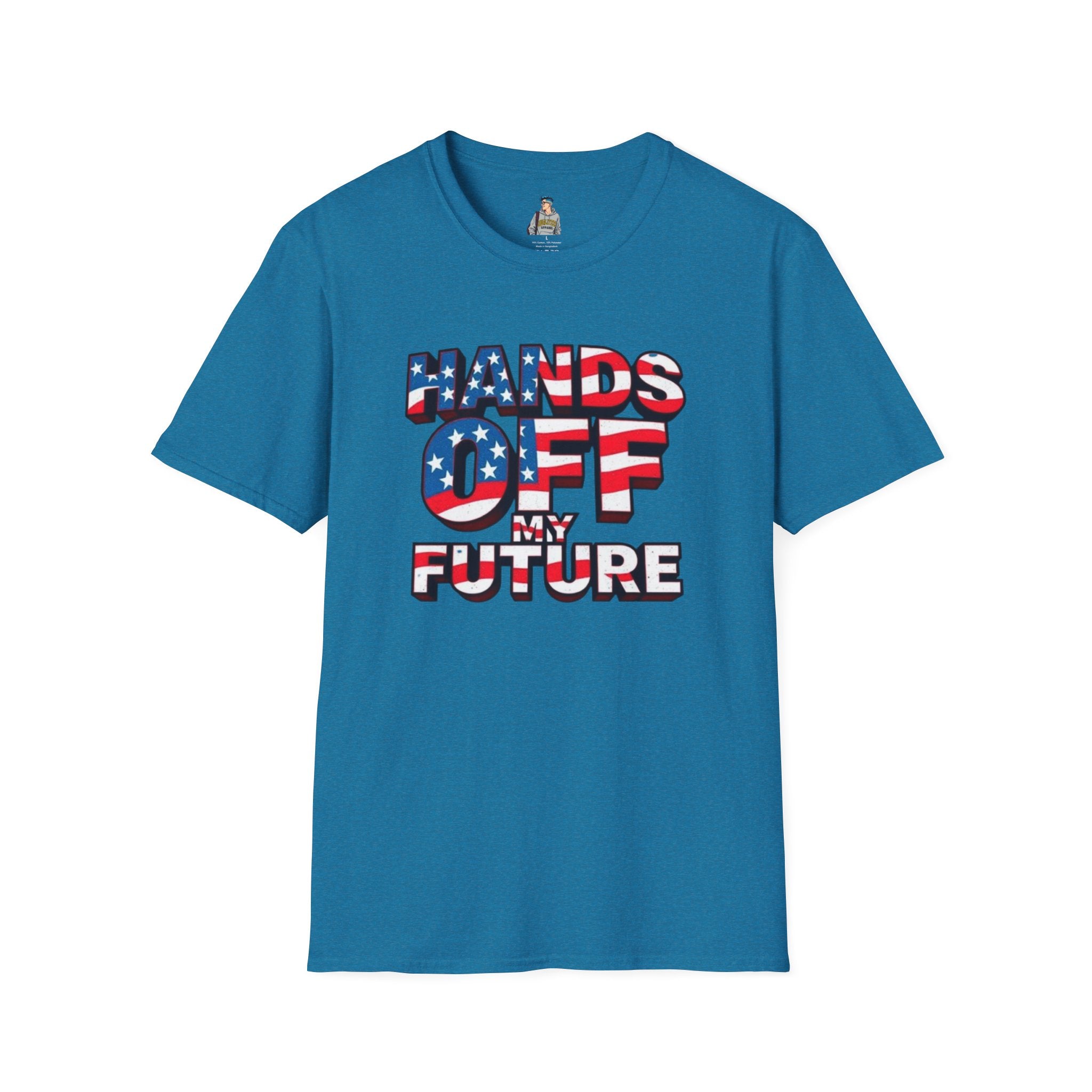 Hands Off My Future Political Statement Tee