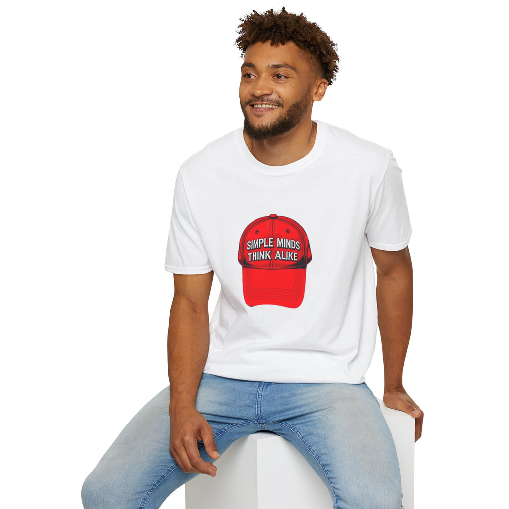 Simple Minds Think Alike T-Shirt' & 'Make America Think Again' Graphic Tee