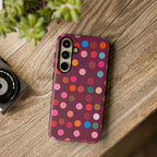 Polka-Dot Colorful Tough Case for Android
