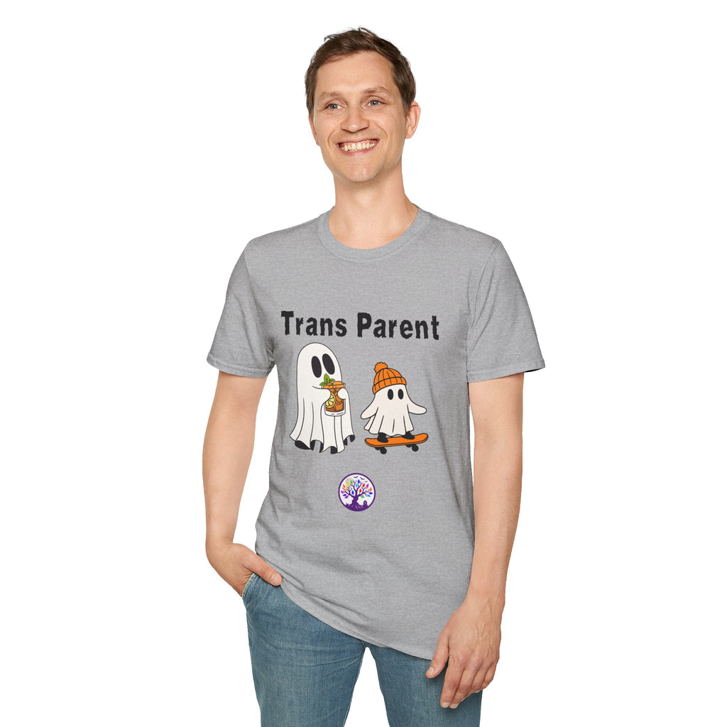 Trans Parent 5 Halloween Pride Tree Las Vegas T-Shirt