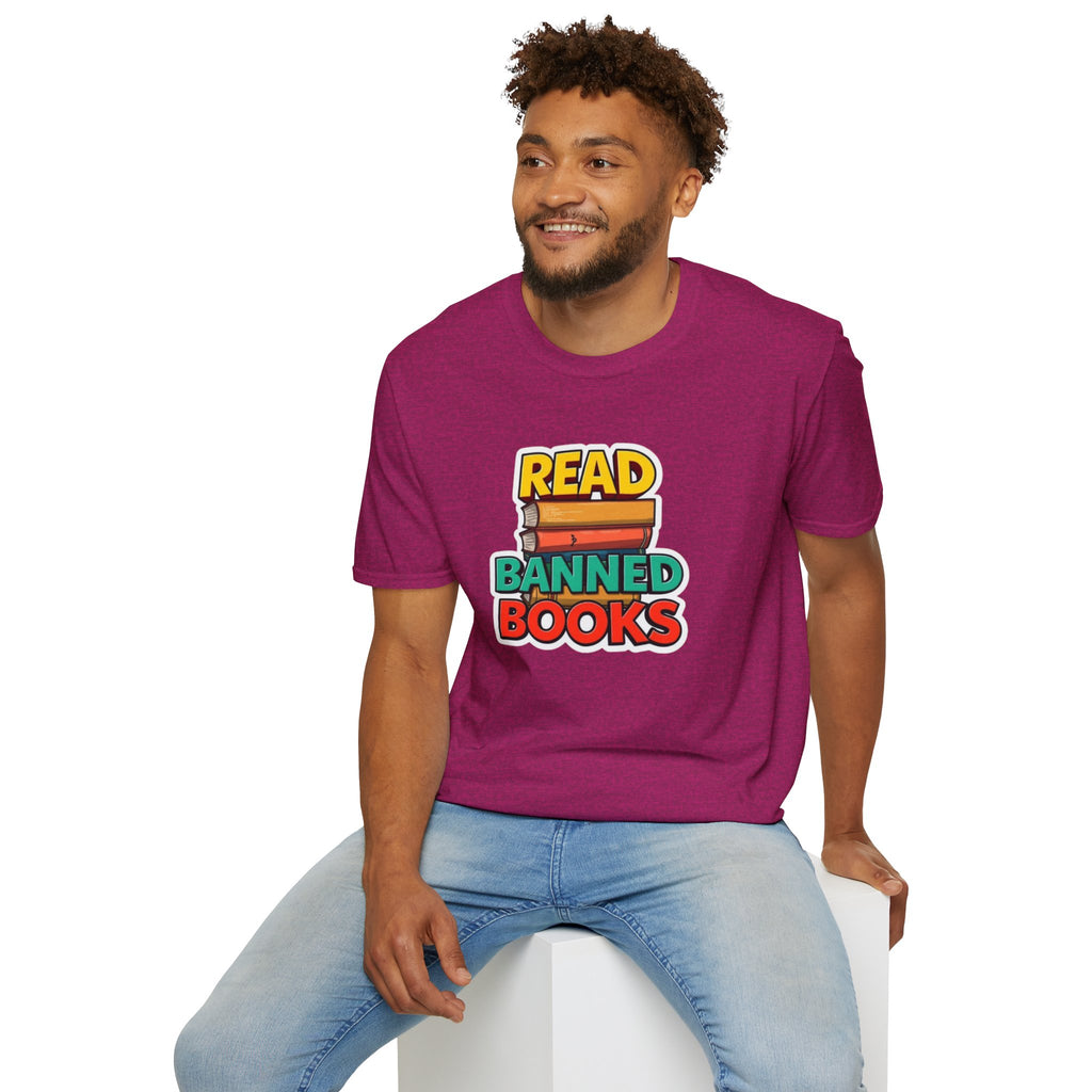 Unisex Softstyle T-Shirt - Read Banned Books