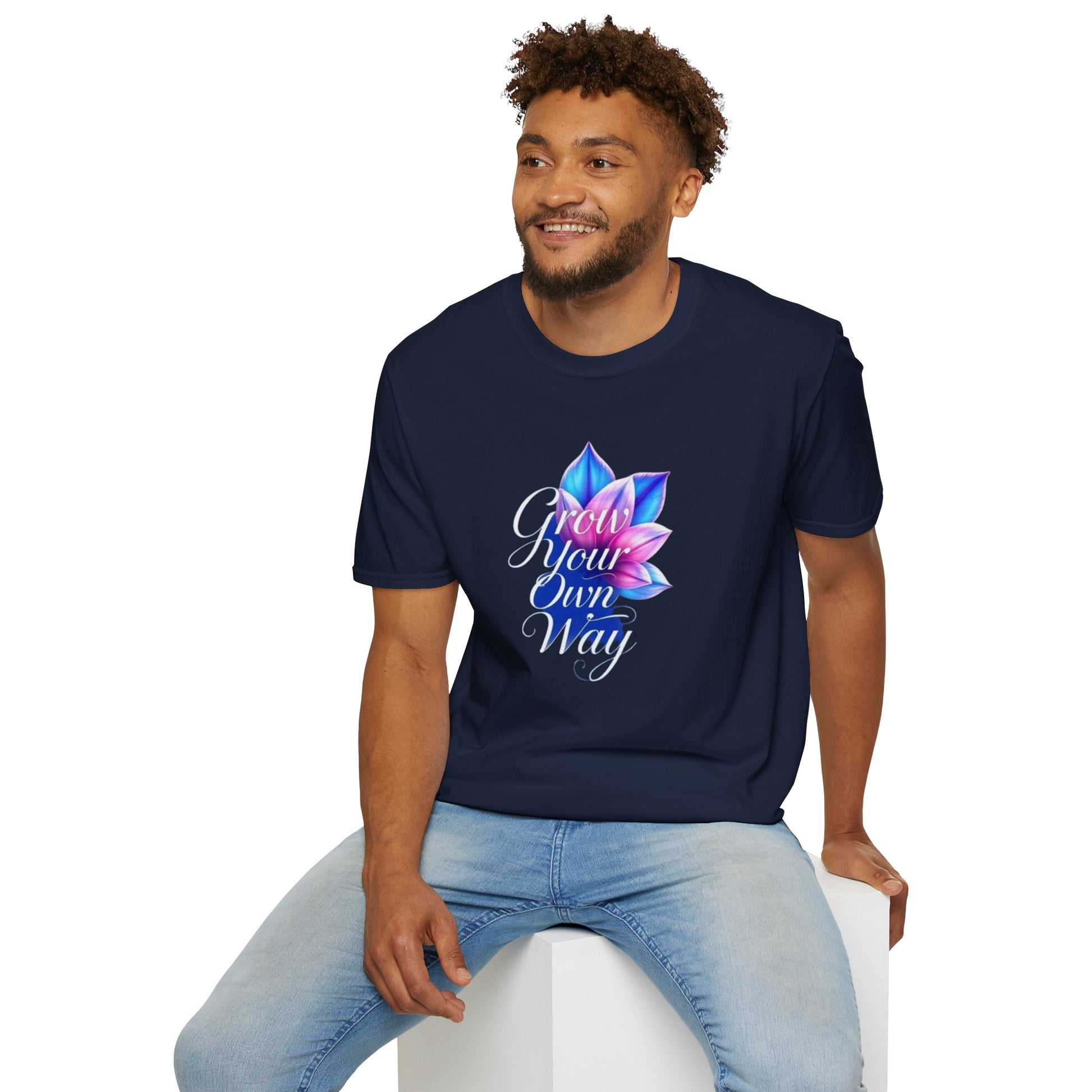 Empowerment Lotus, Grow Your Own Way T-Shirt