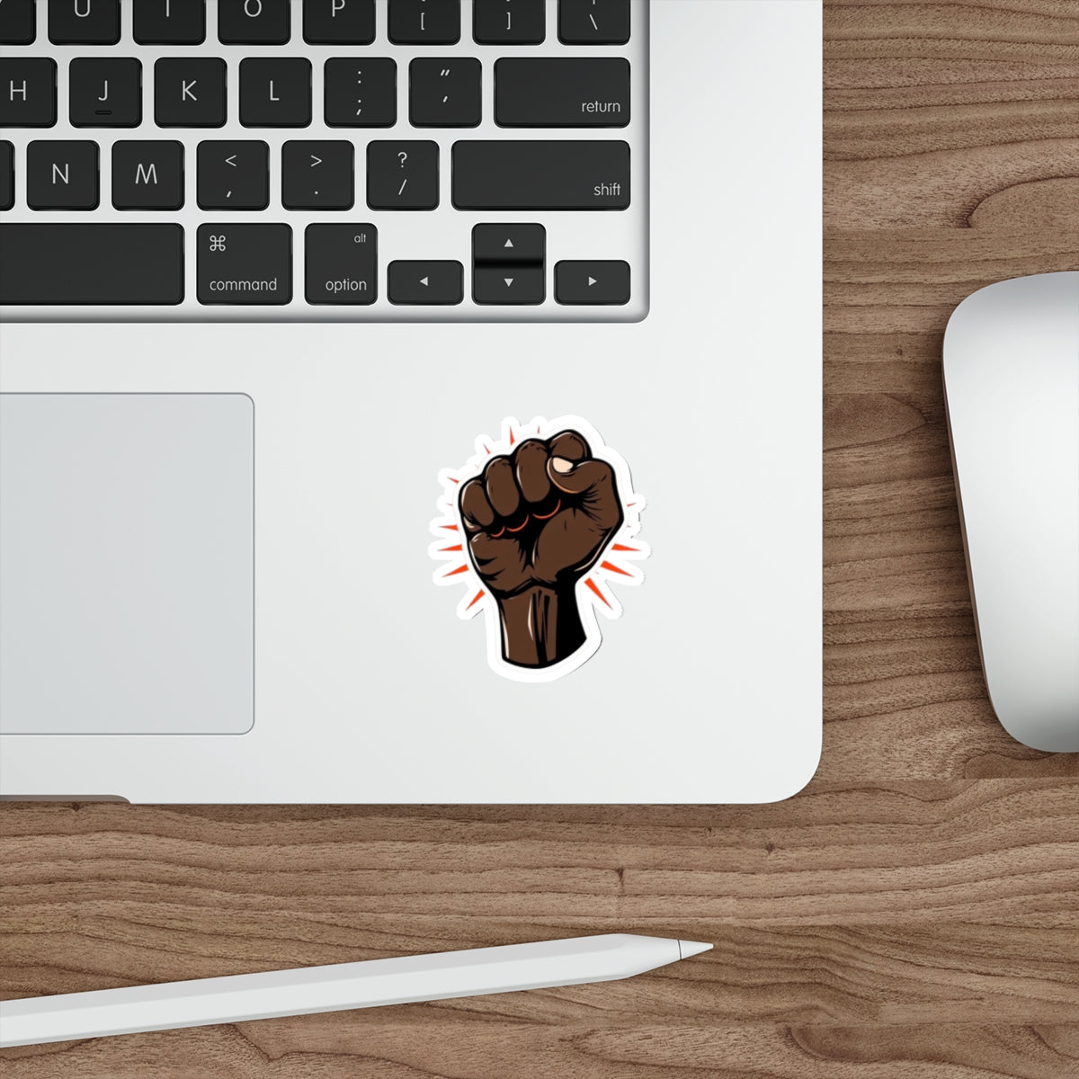 Die-Cut Stickers -  Proud Black Solidarity Fist