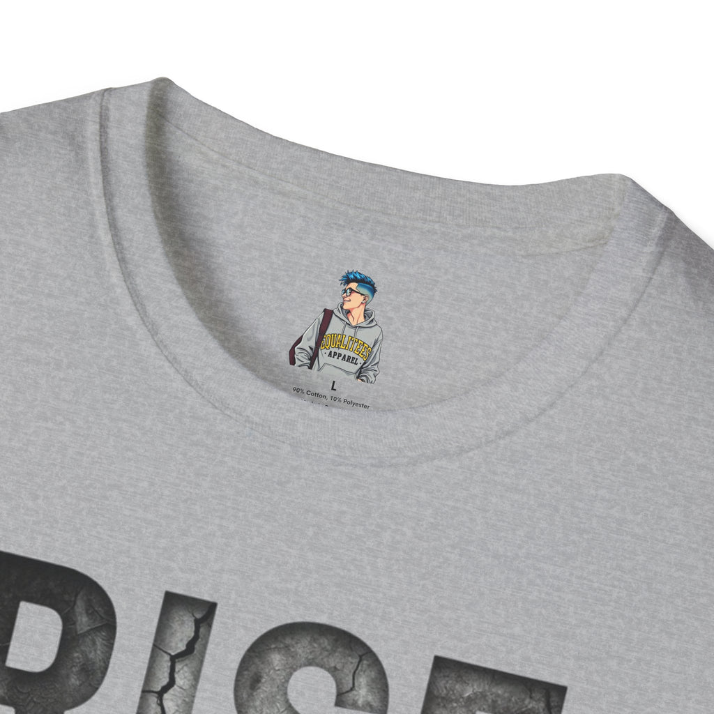 Rise Above Motivational Graphic T-Shirt