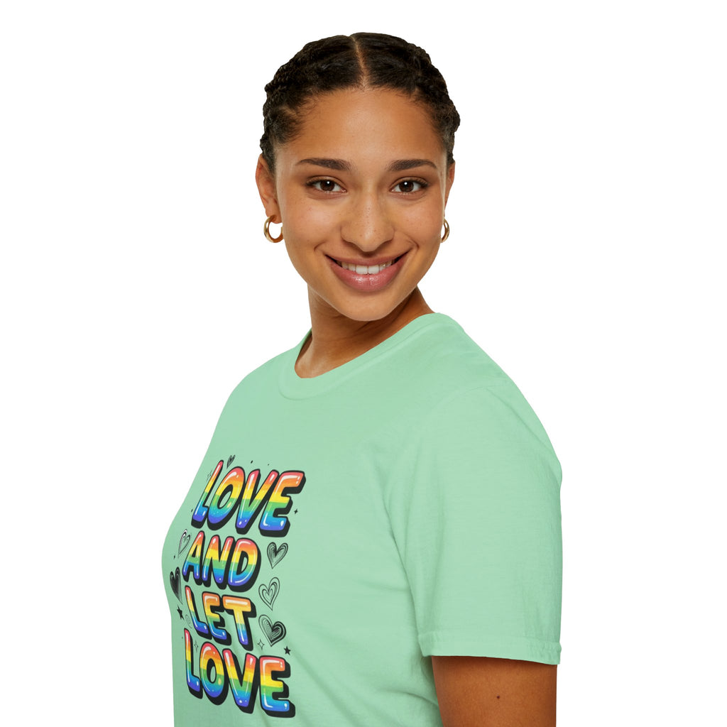 Love & Let Love Inspirational T-Shirt