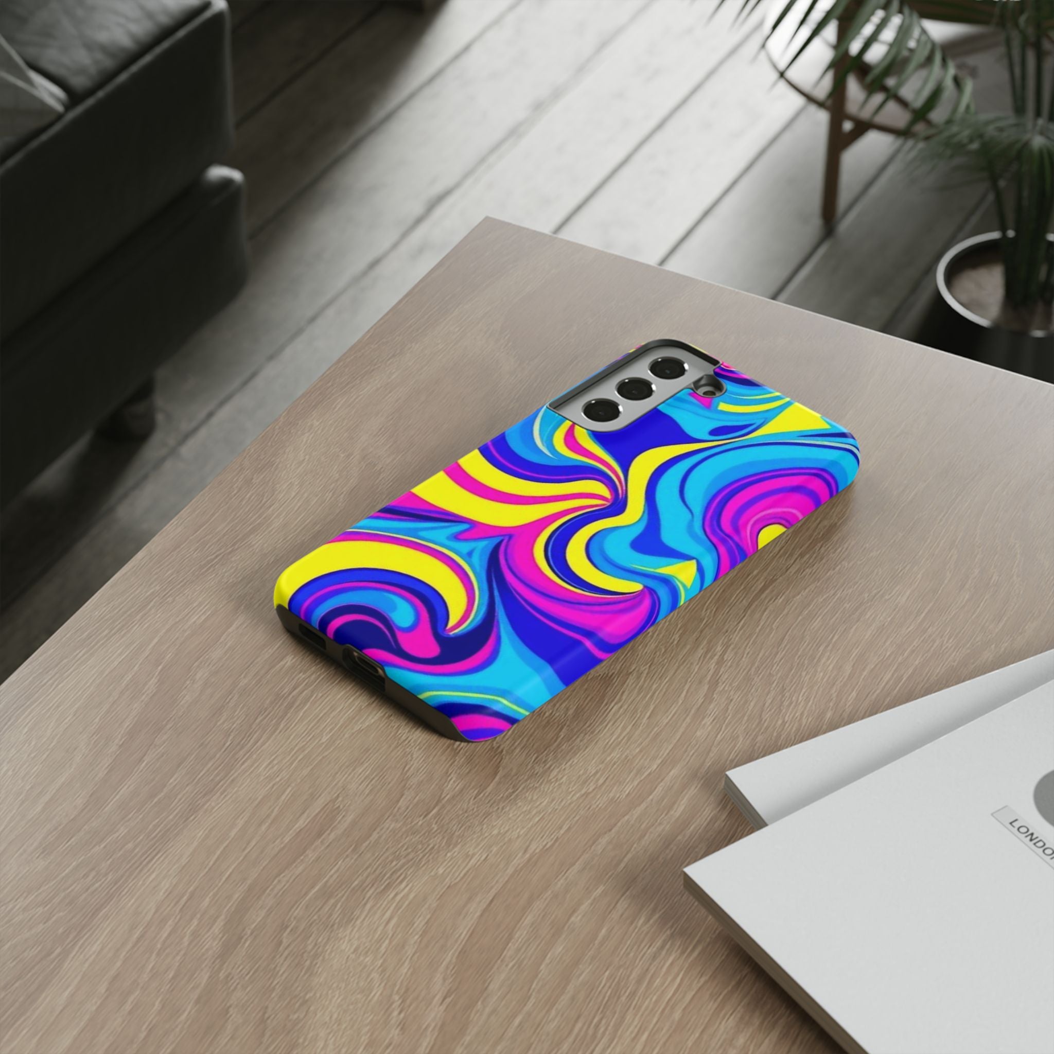 Psychedelic Swirl Tough Case for Android
