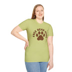 Free Bear Hugs T-Shirt — Cute Paw Print Wildlife Tee