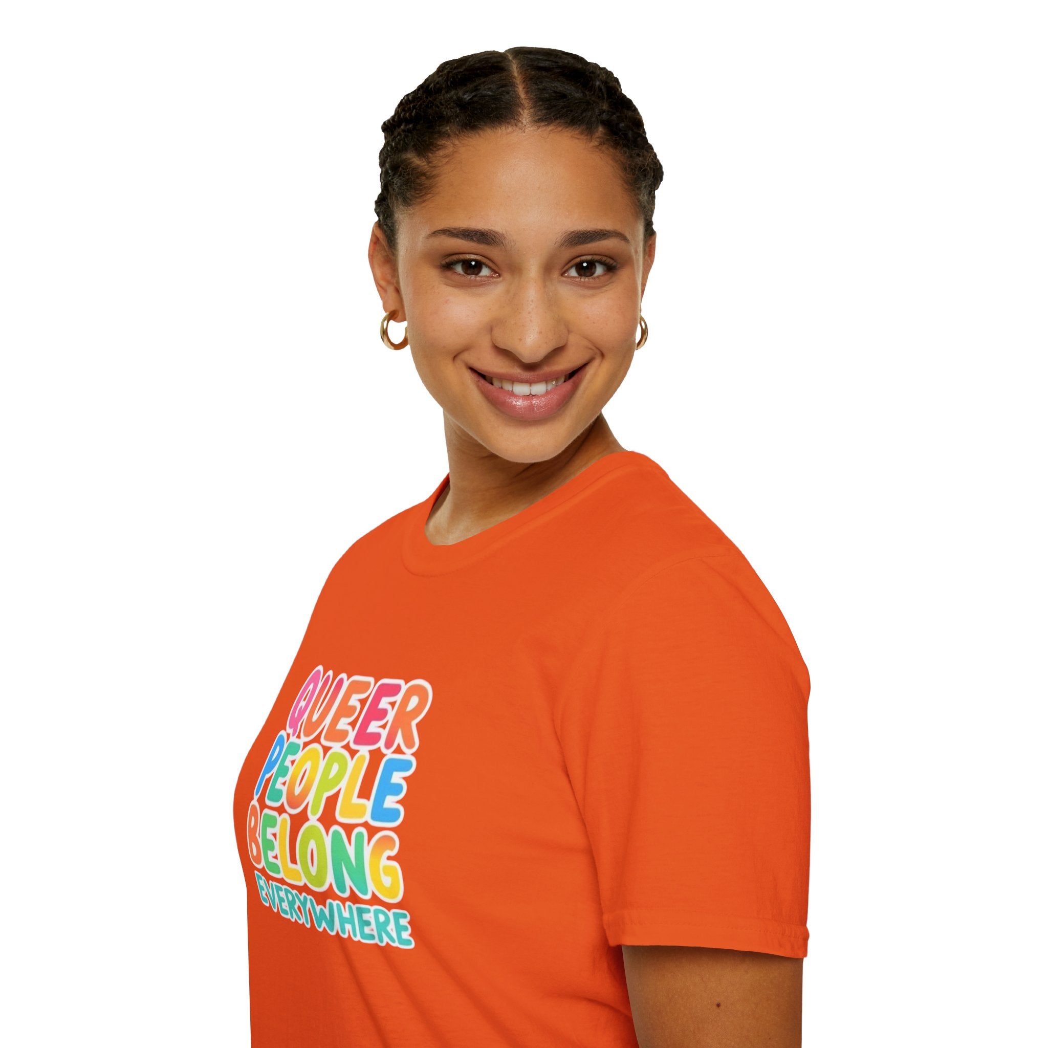 QUEER PEOPLE BELONG EVERYWHERE T-Shirt